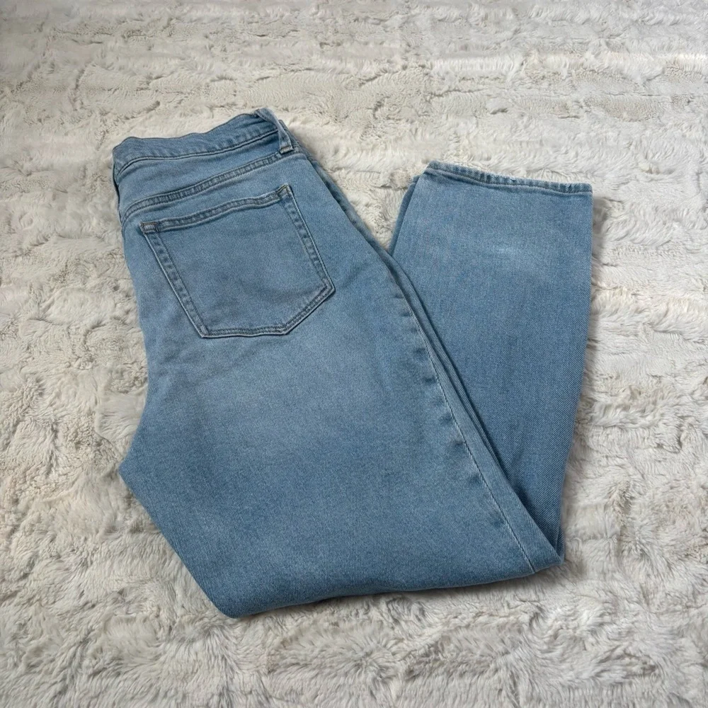 J. Crew Women's Size 29 Blue Essential Straight Jean in All-Day Stretch